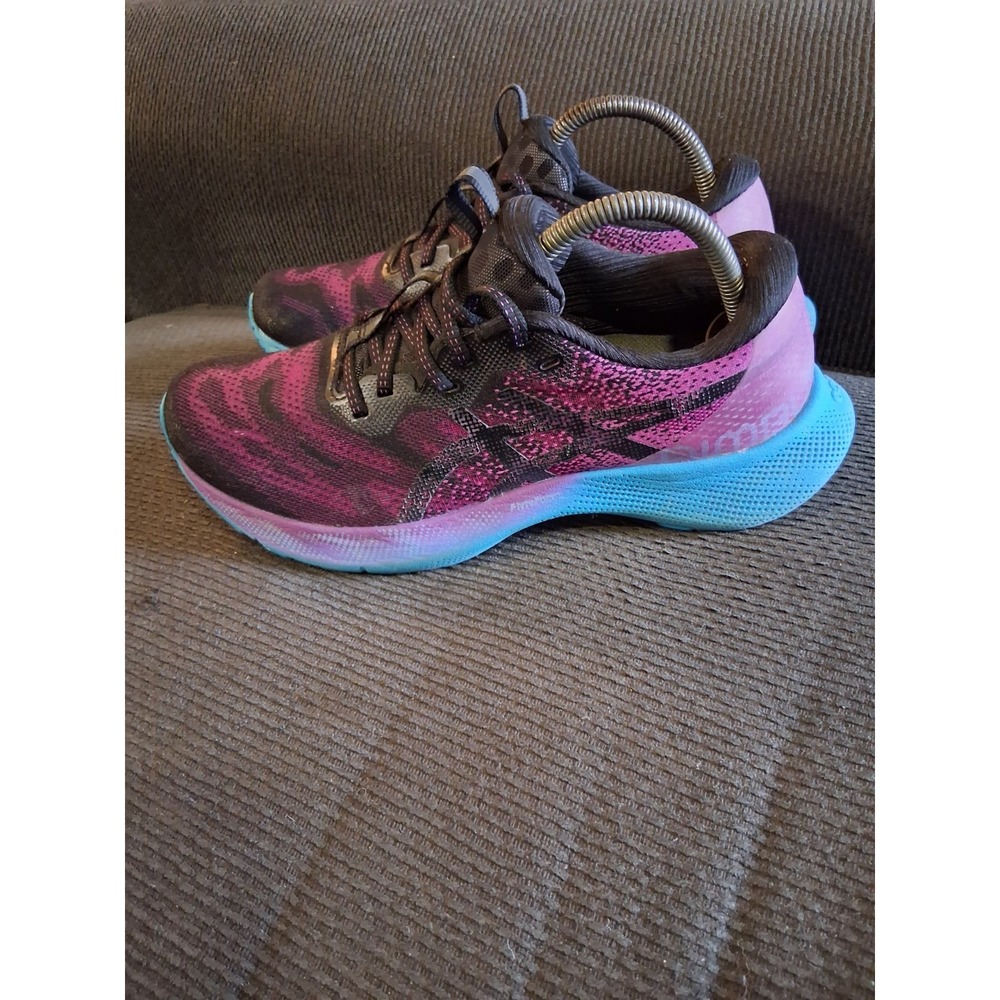 Asics GEL-NIMBUS LITE 2 Womens Shoes Sz 9.5 Digital Grape Black Lace Up Sneakers